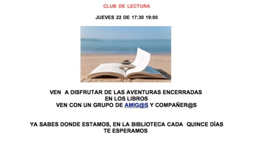 CLUB DE LECTURA J